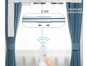 long curtain rods for living room